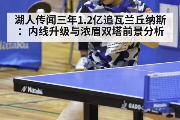 湖人传闻三年1.2亿追瓦兰丘纳斯:内线升级与浓眉双塔前景分析